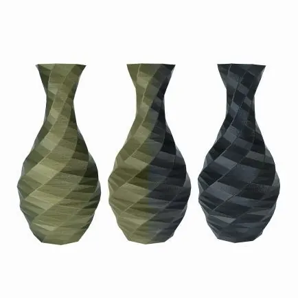 Bicolor Decorative Print 03