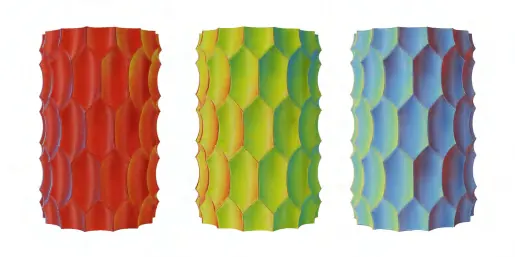 Bicolor Surface Sample 08