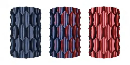 Bicolor Silk-like Texture Sample 04