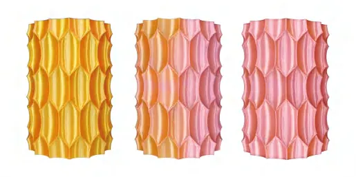 Bicolor Silk-like Texture Sample 07
