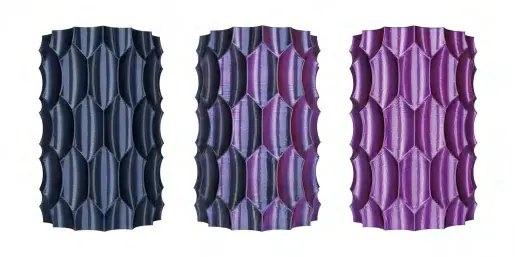 Bicolor Silk-like Texture Sample 09