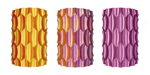 Bicolor Silk-like Texture Sample 10