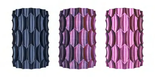 Bicolor Silk-like Texture Sample 15