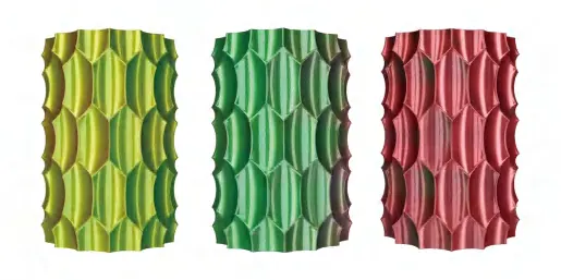 Bicolor Silk-like Texture Sample 16