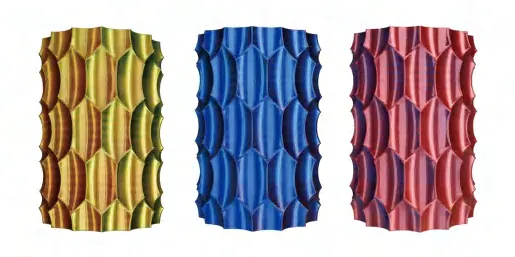 Bicolor Silk-like Texture Sample 19