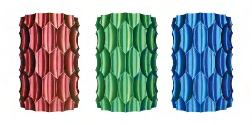 Bicolor Silk-like Texture Sample 22