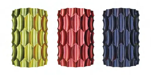 Bicolor Silk-like Texture Sample 23