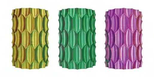 Bicolor Silk-like Texture Sample 25