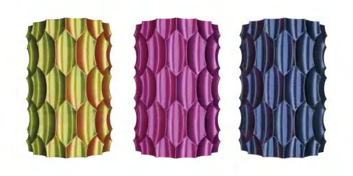 Bicolor Silk-like Texture Sample 26