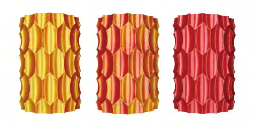 Bicolor Silk-like Texture Sample 33