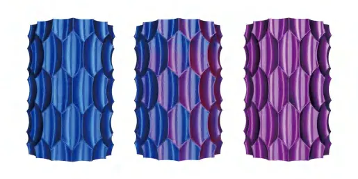 Bicolor Silk-like Texture Sample 34