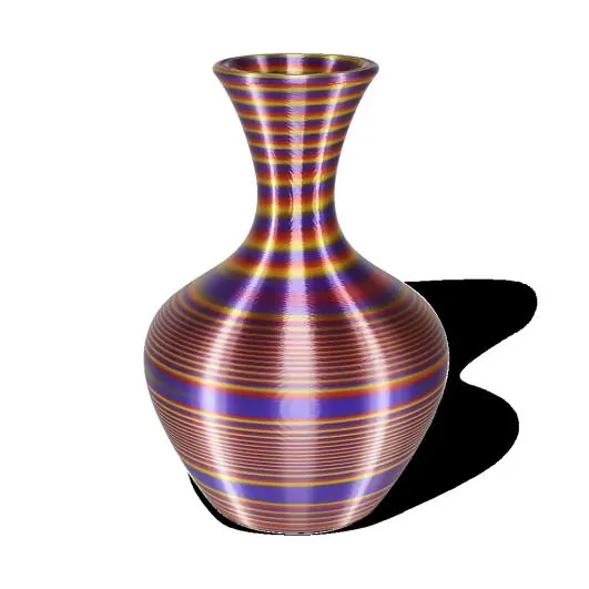Rainbow Candy Vase 01
