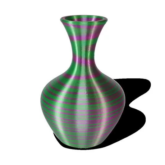 Rainbow Candy Vase 04