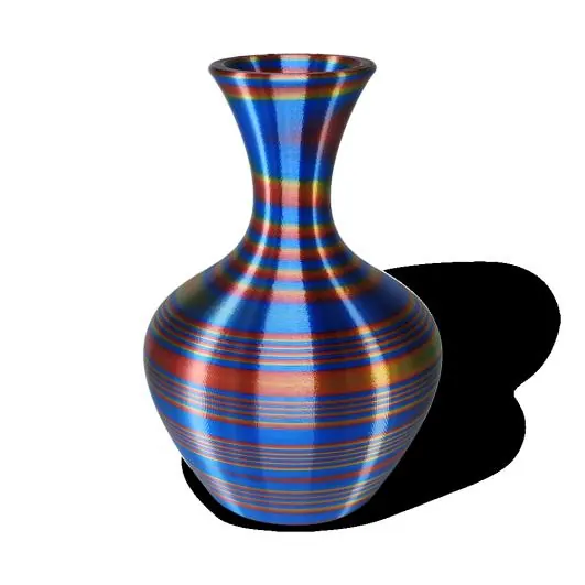 Rainbow Candy Vase 05
