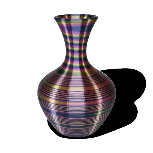 Rainbow Candy Vase 06