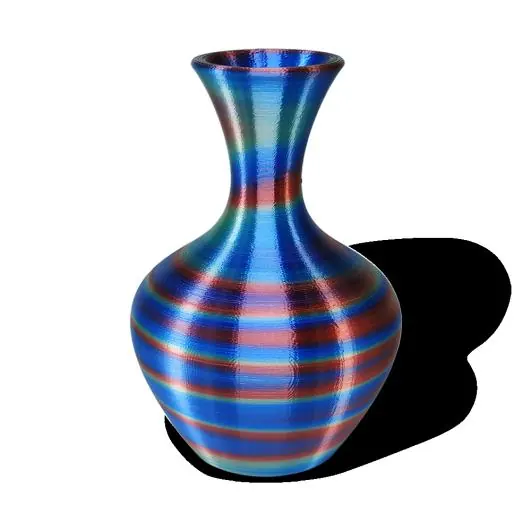 Rainbow Candy Vase 07