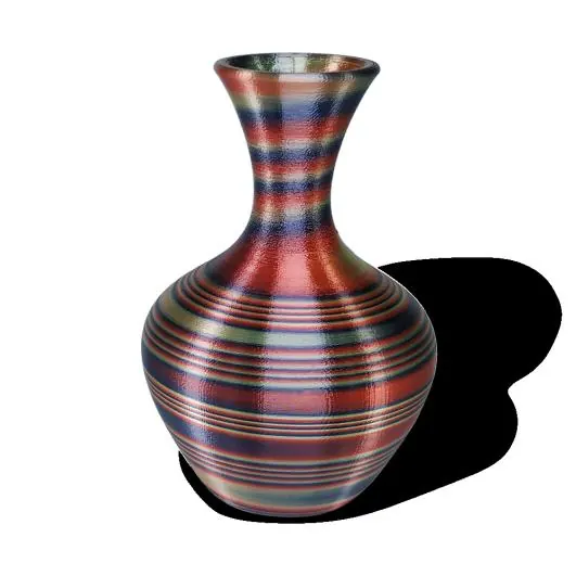 Rainbow Candy Vase 08
