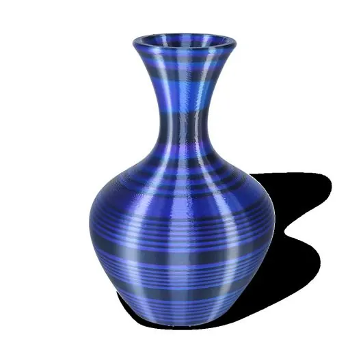 Rainbow Candy Vase 09