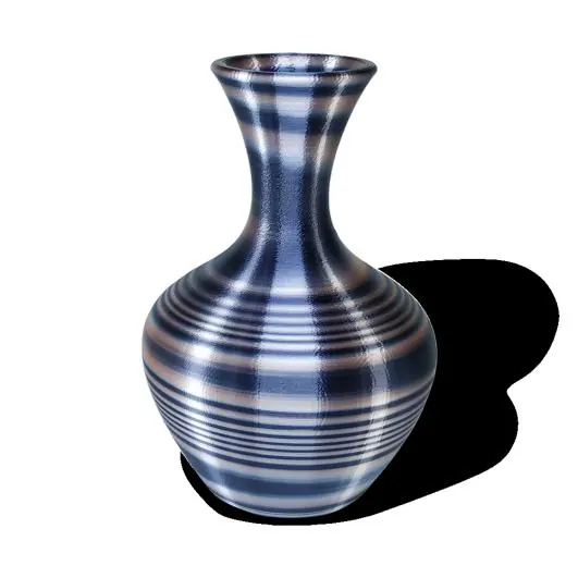 Rainbow Candy Vase 13