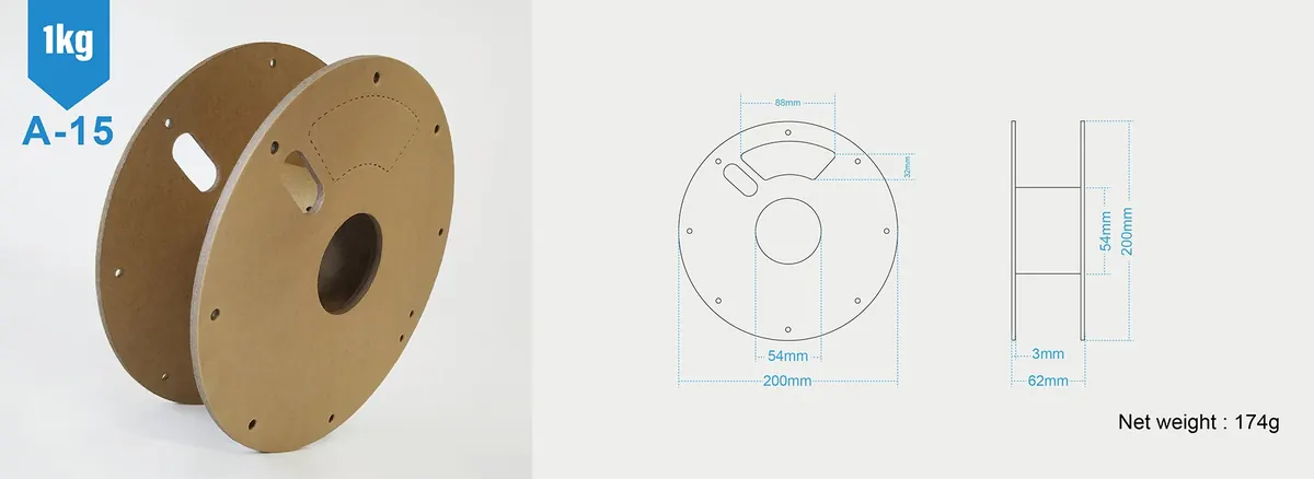 1kg kraft spool