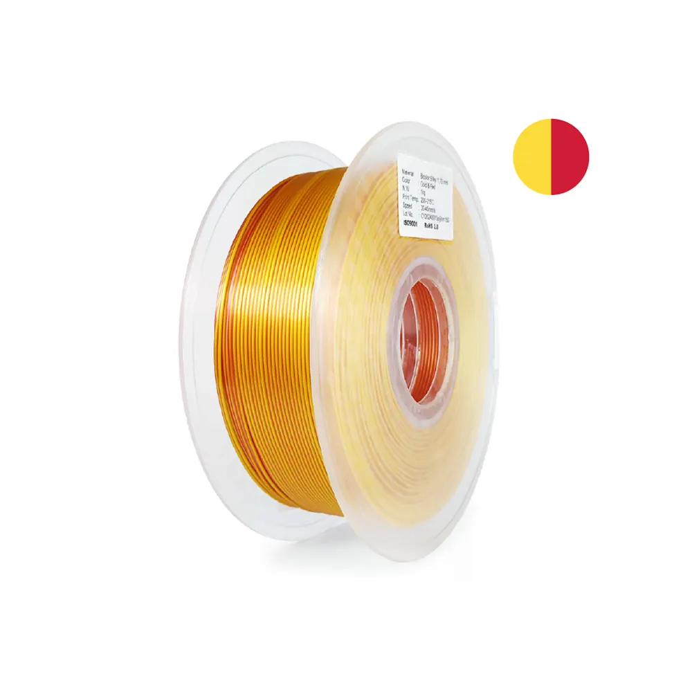 Bicolor Silky(Gold + Red)